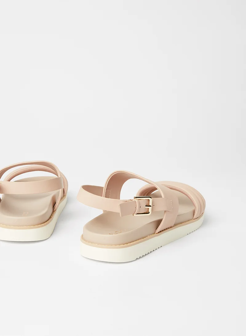 ALDO Adwerrandra Flat Sandals Nude