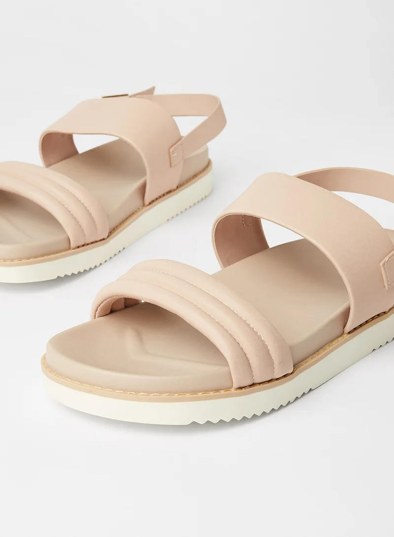 ALDO Adwerrandra Flat Sandals Nude