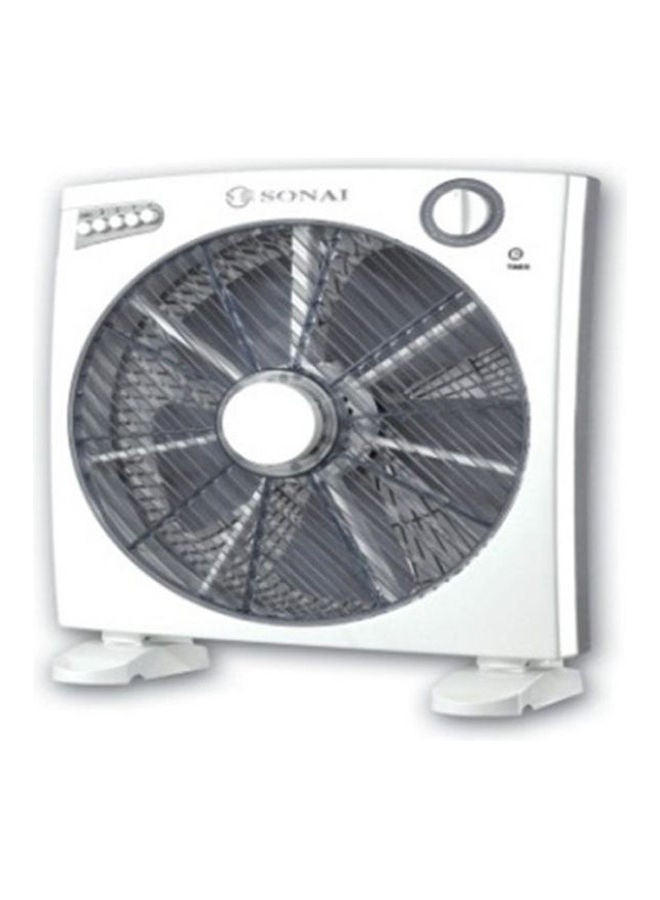 سوناي - مروحة مربعة بمؤقت MAR-3014WT أبيض - Image 1