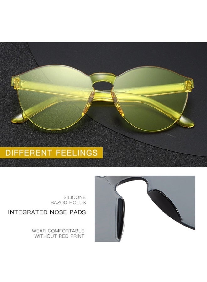 Western Style Rimless  Sunglasses - Image 5