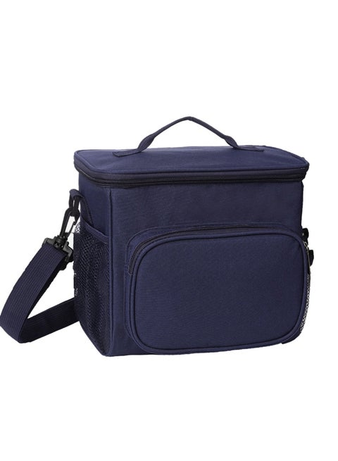 Insulated Lunch Bag Blue 22x24x17.5cm