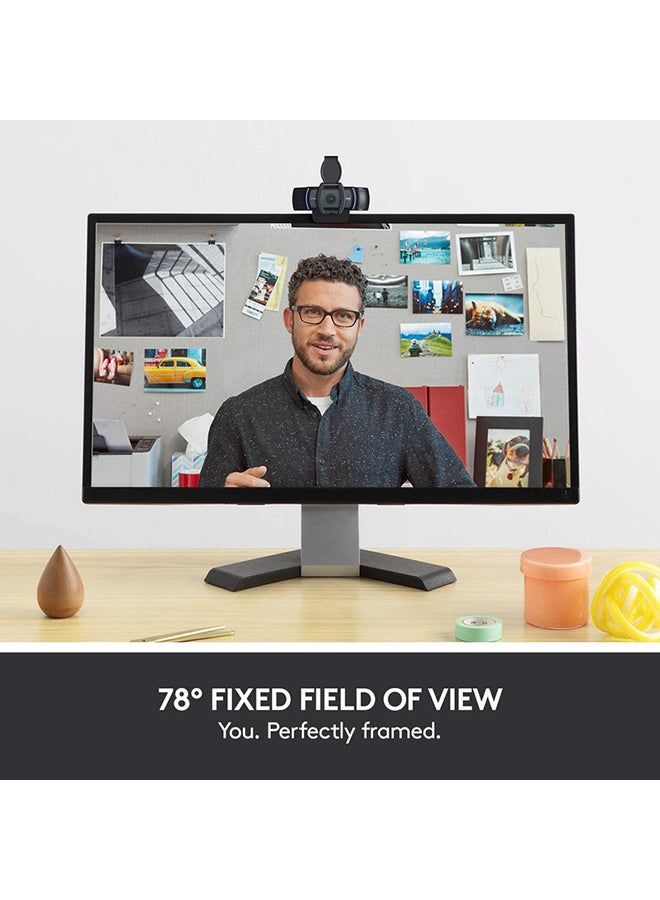 Logitech C920e Business 1080P HD Webcam Black - Image 2