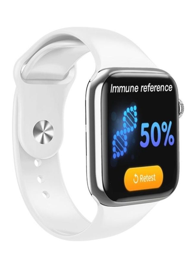 BGM W98 Waterproof Smart Watch White - Image 2