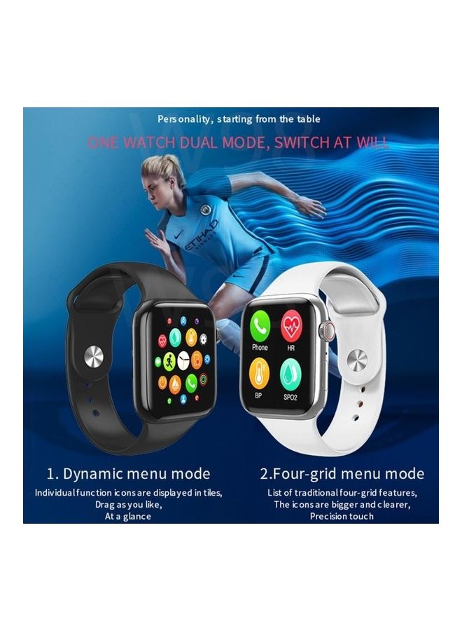 BGM W98 Waterproof Smart Watch White - Image 3