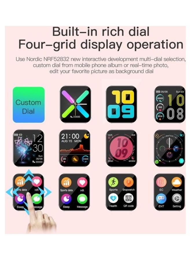 BGM R3L IPS BT Smart Watch Black - Image 5