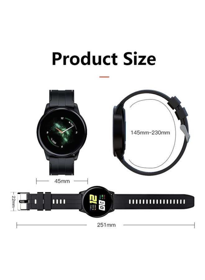 BGM B7 Smart Watch Green - Image 3