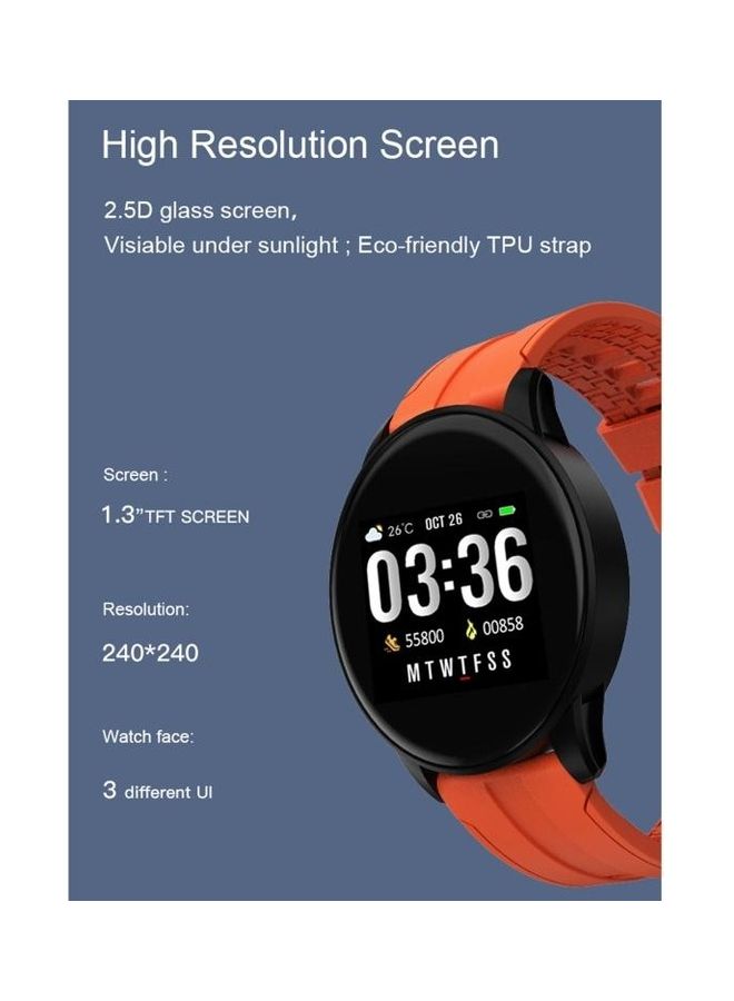 BGM B7 Smart Watch Green - Image 4