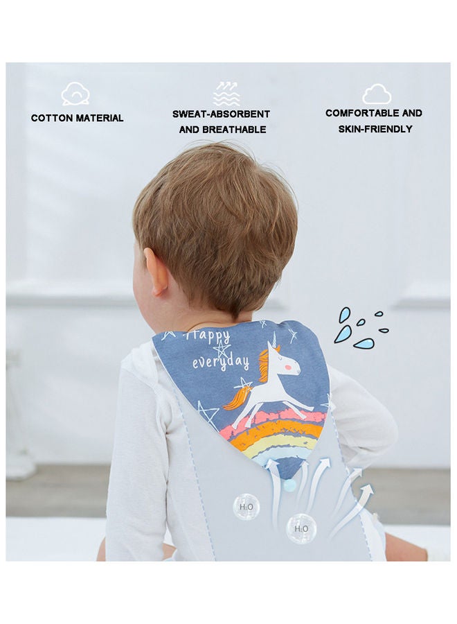Muslin Tree 2-Piece Five-Layer Sweat-Absorbent Cotton Towel  - Image 2