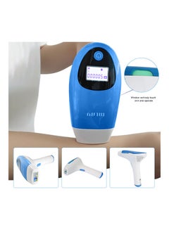 MLAY Permanent Laser Hair Removal Device Blue/White  - Image 2