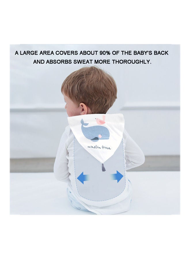 Muslin Tree 2-Piece Four-Layer Sweat-Absorbent Cotton Towel  - Image 4