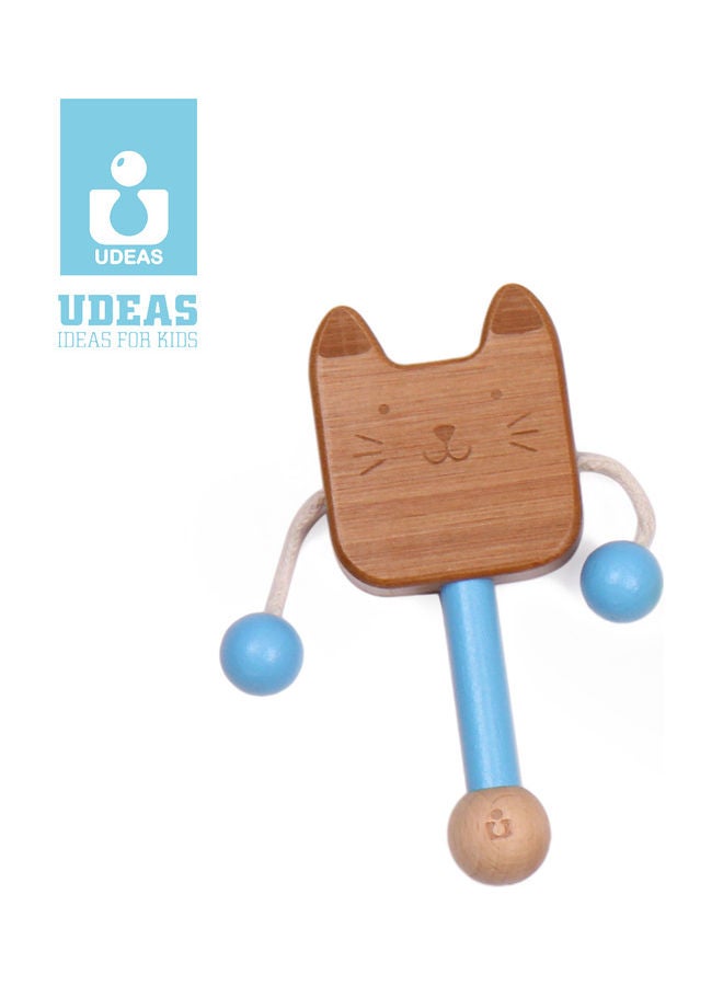 Bamboo Rattle Drum Toy One Size