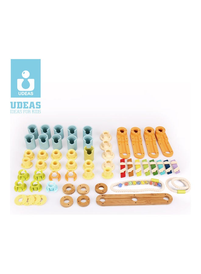 UDEAS Bamboo Marble Run Set One Size - Image 2