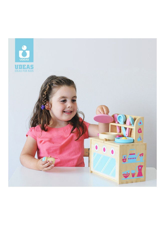 UDEAS Wooden Kitchen Role Play Set One Size - Image 3
