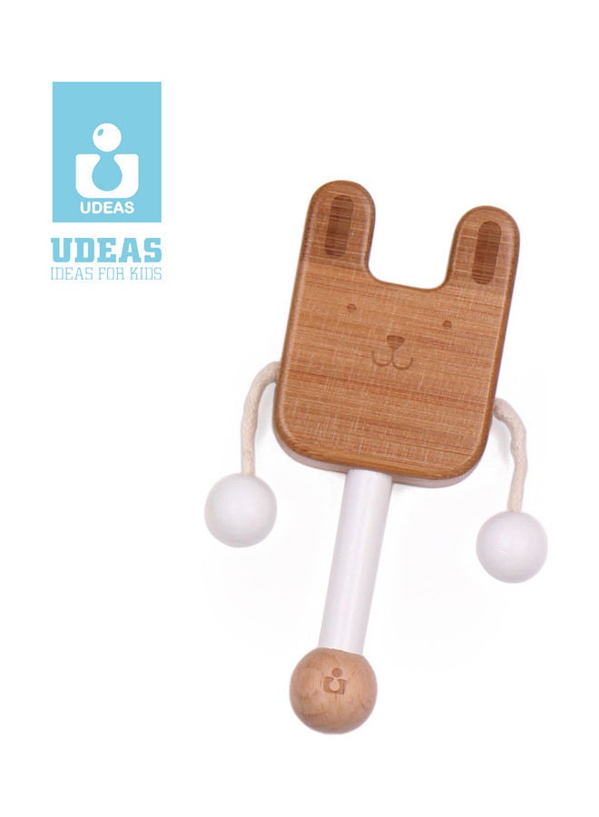 Bamboo Rattle Drum Toy One Size