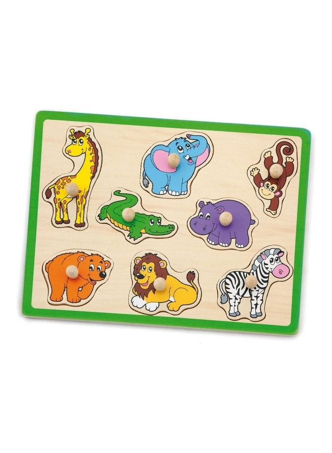 VIGA Wild Animals Puzzle Set  - Image 1