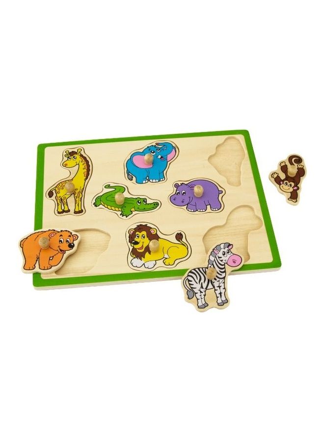 VIGA Wild Animals Puzzle Set  - Image 2