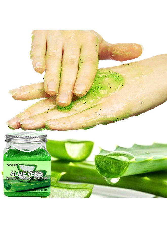 Generic Aloe Vera Refreshing Body Scrub 500ml 500ml - Image 3