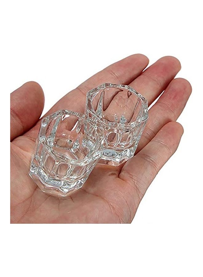 طقم مكون من قطعتين من بودرة الأكريليك السائلة لتزيين الأظافر - Image 3