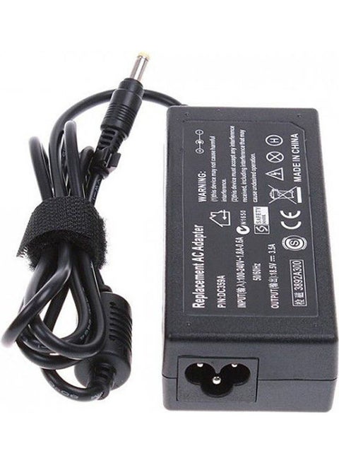 Pay online for contactless deliveries AC Power Supply Adapter Charger for HP Laptop 18.5V 3.5A 65W BS Plug Black