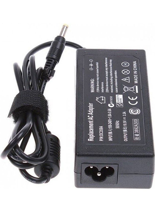 Huayang Pay online for contactless deliveries AC Power Supply Adapter Charger for HP Laptop 18.5V 3.5A 65W BS Plug Black 
