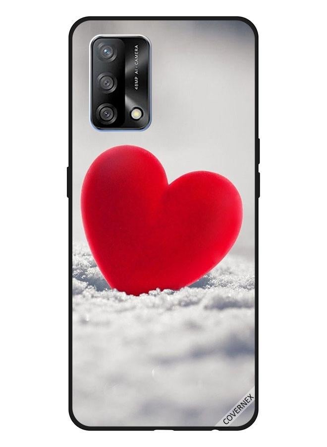 Covernex Protective Case Cover For Oppo A74/F19 4G Lovely Red Heart - Image 1