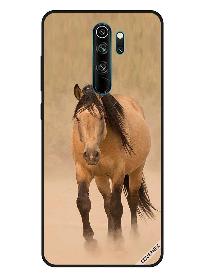 Covernex Protective Case Cover For Xiaomi Redmi Note 8 Pro Brown Horse Race - Image 1