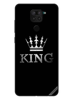 كوفرنيكس غطاء حماية واقٍ لهاتف شاومي ريدمي نوت 9 بطبعة كلمة "King"  - Image 1