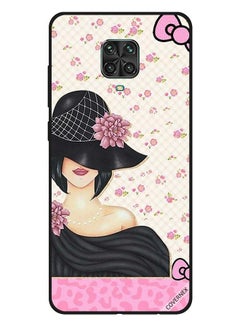 Covernex Protective Case Cover For Xiaomi Redmi Note 9S/9 Pro Black Hat Girl  - Image 1