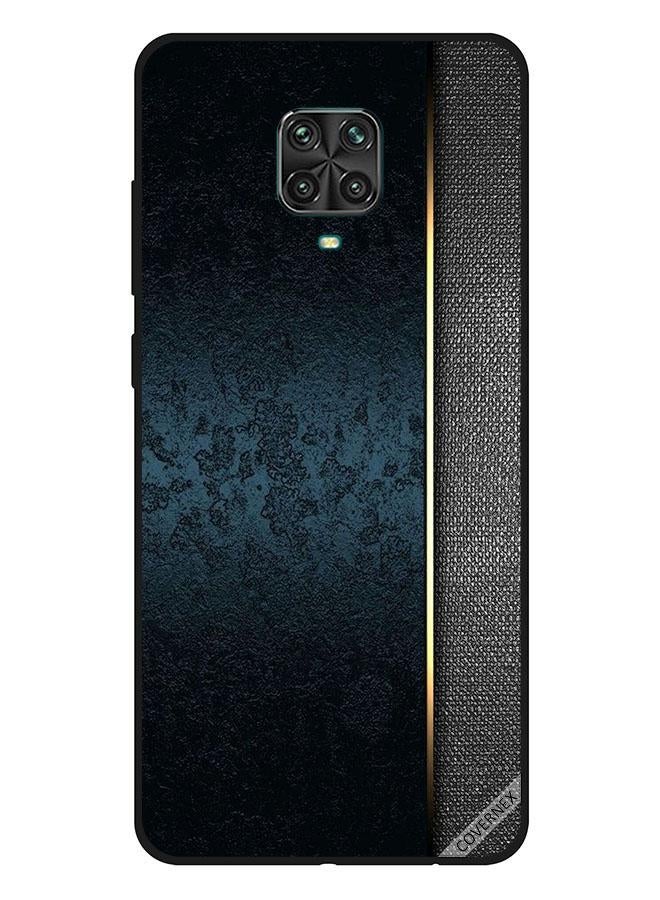 كوفرنيكس غطاء حماية واقٍ لهاتف شاومي ريدمي نوت 9 برو تصميم جلد أخضر داكن - Image 1