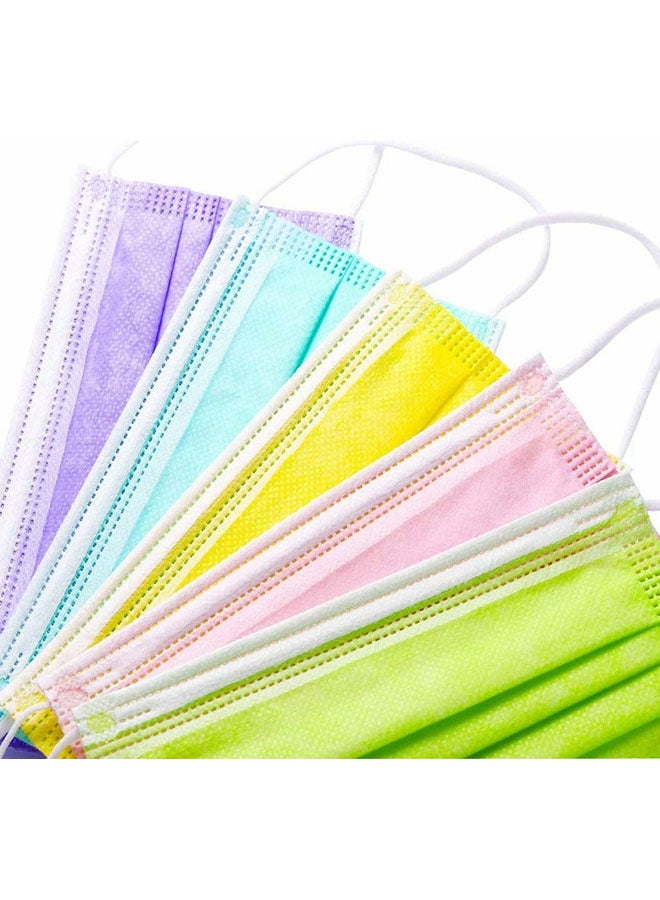 Dada 50 Piece Disposable Face Mask Multicolour  - Image 2