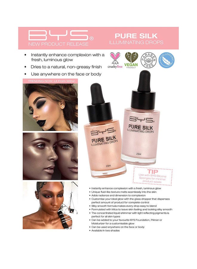 Pure Silk Illuminating Drops Highlighter Frosted Glow