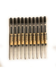 MUJI 10-Piece Ball Point Pen Black 