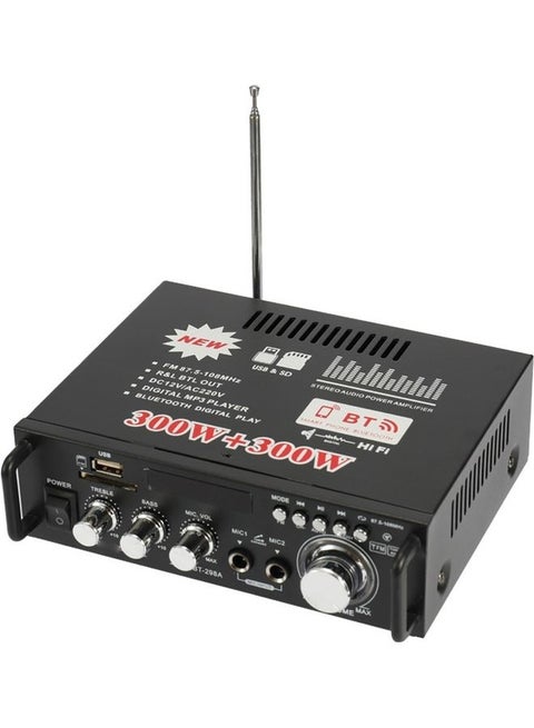 Mini 2CH LCD Display HIFI Audio Stereo Power Amplifier