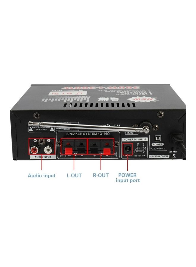 Generic - Mini 2CH LCD Display HIFI Audio Stereo Power Amplifier - Image 1