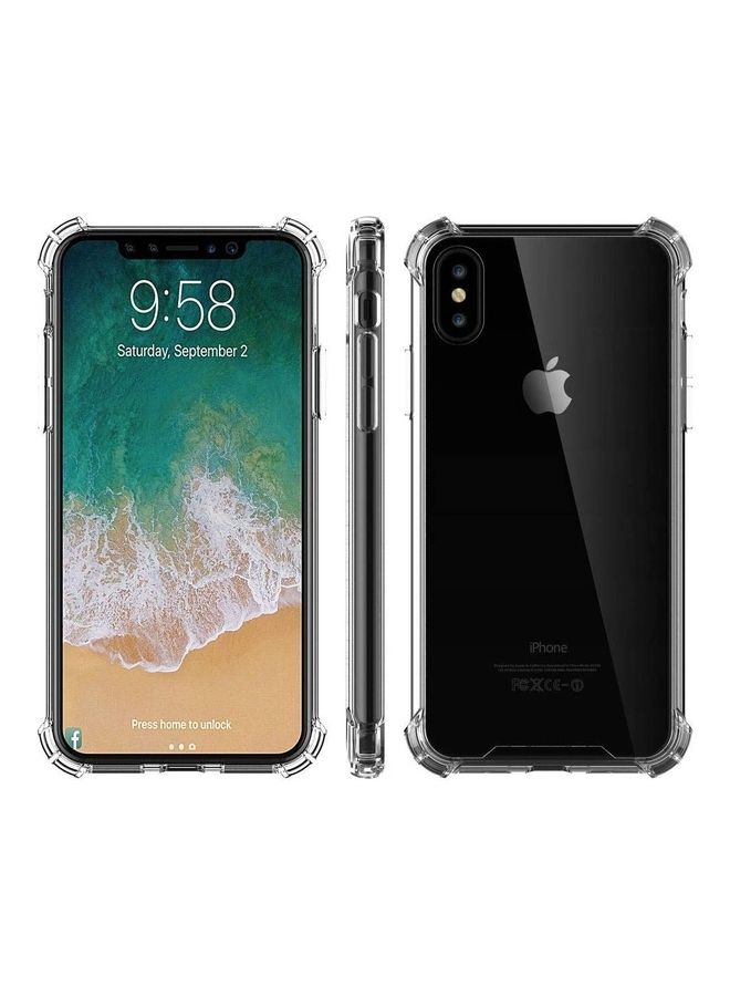 ICS IPhone X and XS Case, Clear Slim Hybrid Cover for Apple iPhone X Clear - Image 1