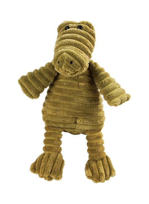 Crocodile Simulation Vocal Interactive Plush Dog Toy Green