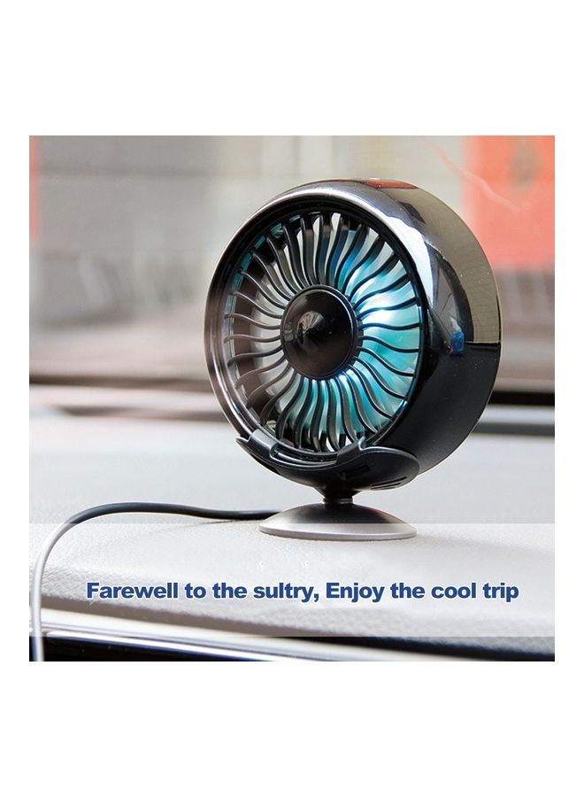 Generic 3 Speeds USB Car Fan  - Image 2