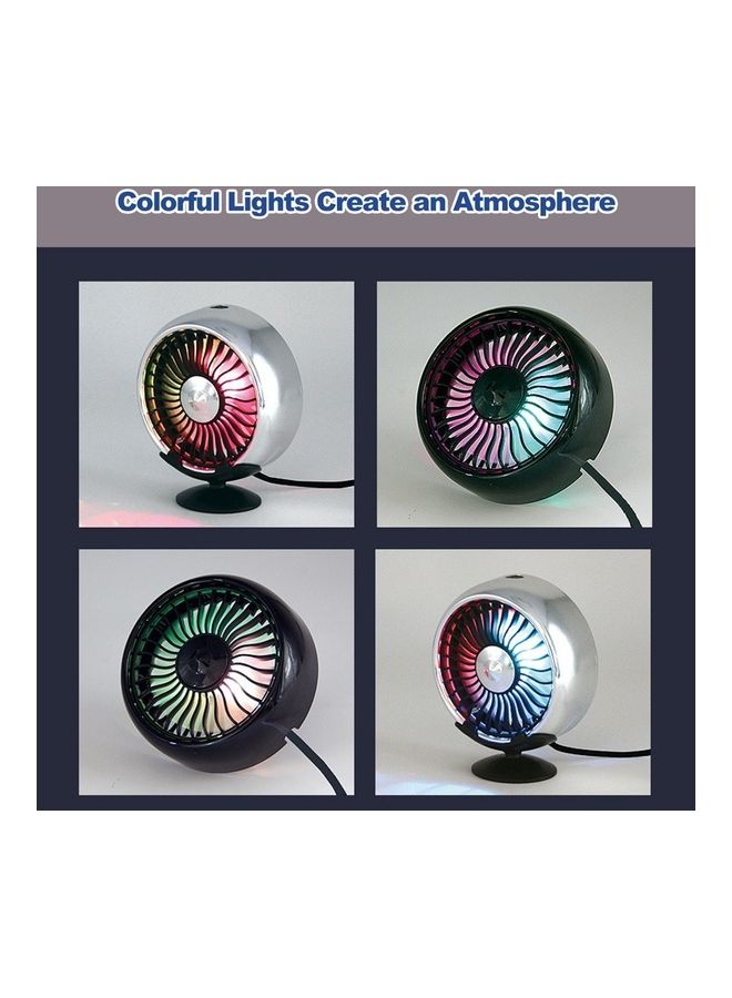 Generic 3 Speeds USB Car Fan  - Image 4