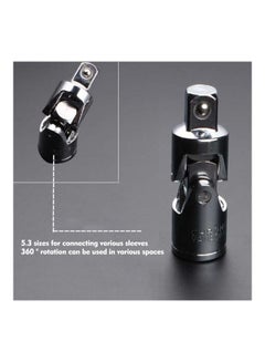 Generic 3-Piece Universal Joint Air Impact Socket Set  - Image 2