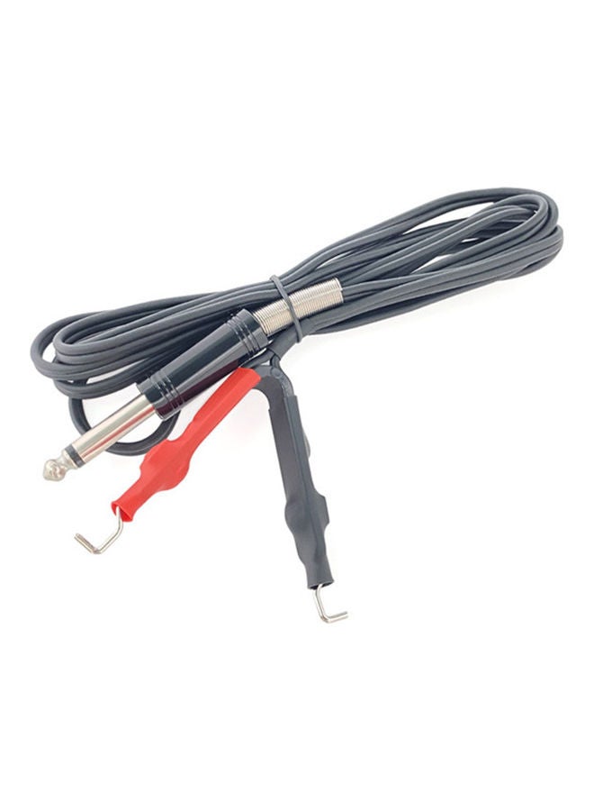 Silicone Hook Line for Tattoo Machine Black - Image 1