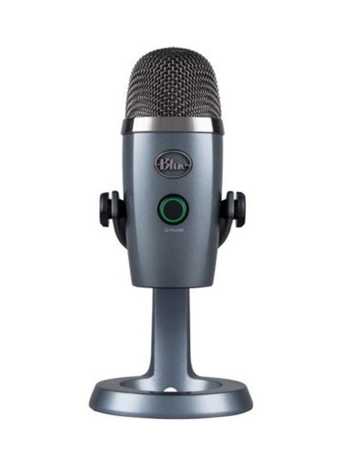 Yeti Nano USB Microphone for PC & Mac, Gaming, Streaming and Recording Microphone, Condenser Mic with Blue VO!CE Effects, Multiple Pickup Patterns & No-Latency Monitoring