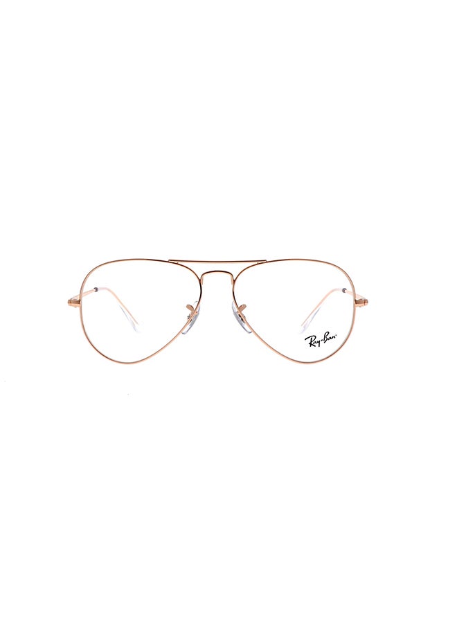 Ray-Ban - Aviator Eyeglass Frame- Lens Size: 58 mm - Image 1