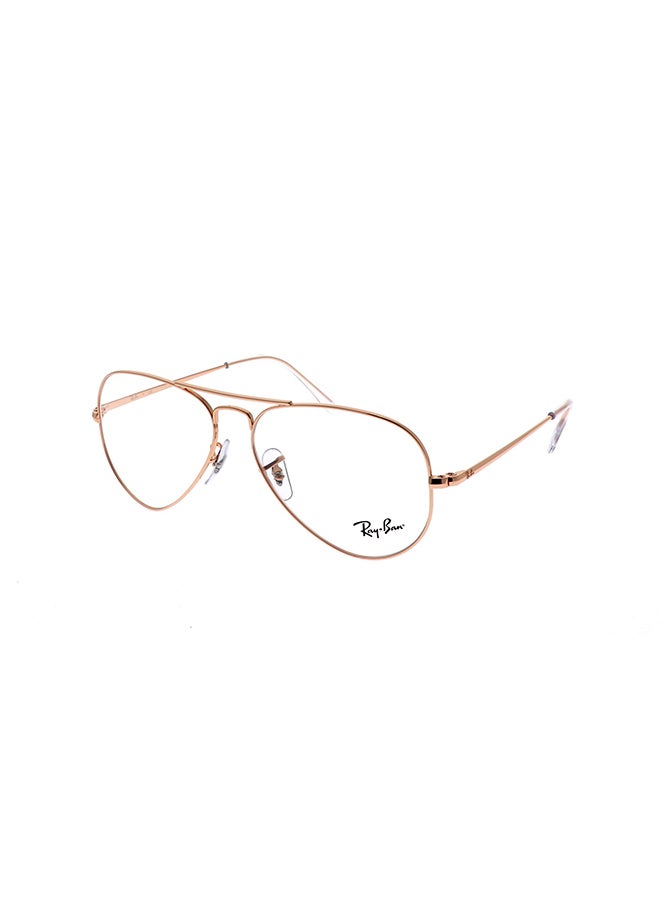 Ray-Ban - Aviator Eyeglass Frame- Lens Size: 58 mm - Image 1