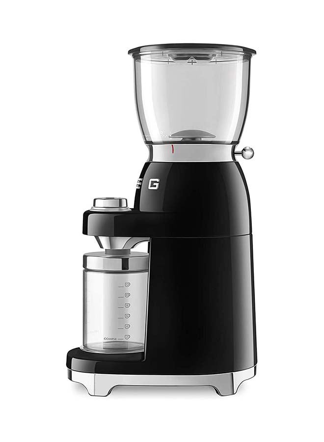 سميج مطحنة قهوة طراز ريترو 50's، 8 وظائف للقهوة، تصل إلى 12 كوبًا 0 L 150 W CGF01BLUK أسود  - Image 2