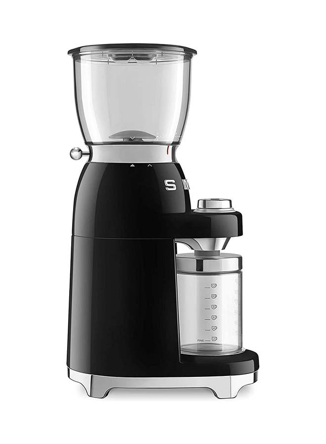 سميج مطحنة قهوة طراز ريترو 50's، 8 وظائف للقهوة، تصل إلى 12 كوبًا 0 L 150 W CGF01BLUK أسود  - Image 3