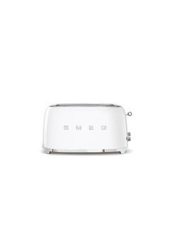 smeg 50's Retro Style 4 Slice Toaster 1500 W TSF02WHUK White  - Image 1
