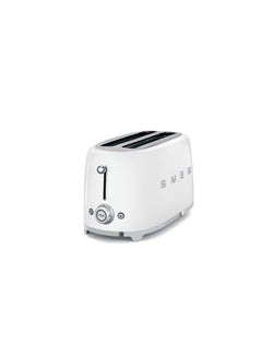 smeg 50's Retro Style 4 Slice Toaster 1500 W TSF02WHUK White  - Image 2