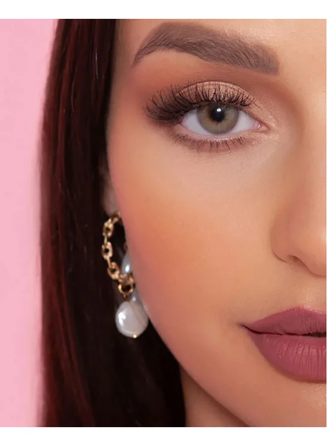 Layala Stardust Gray Colored Contact Lenses Pack Of 2 - 3 Months Replacement