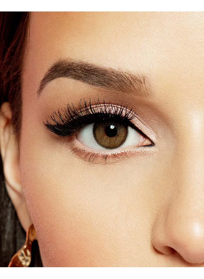 Layala Forest Green Colored Contact Lenses Pack Of 2 - 3 Months Replacement