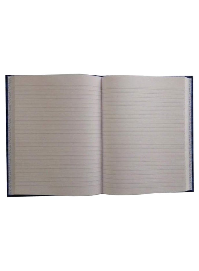 DELUX - Ruled Manuscript/Register Book 4Qr, 192 Sheets Blue - Image 1